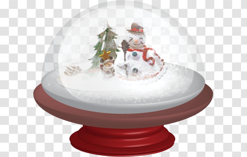 Crystal Ball Christmas - Dishware Transparent PNG