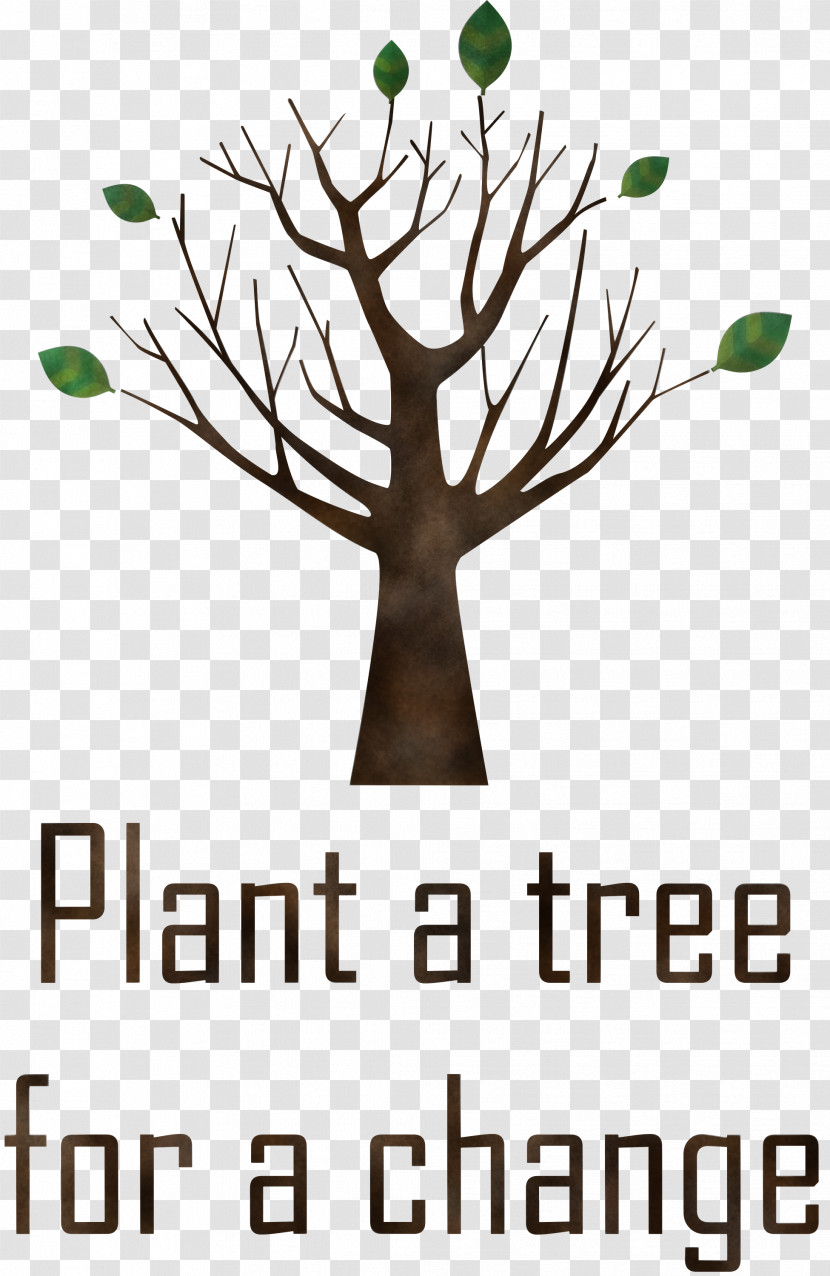 Plant A Tree For A Change Arbor Day Transparent PNG