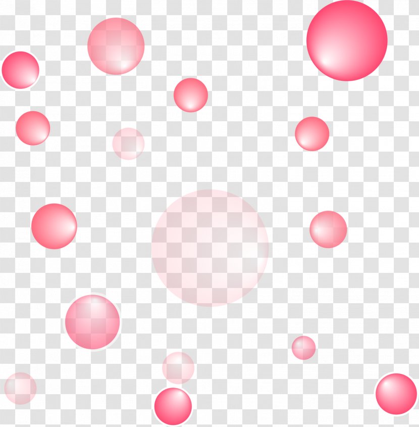 Pink - Magenta - Circle Bubble Transparent PNG