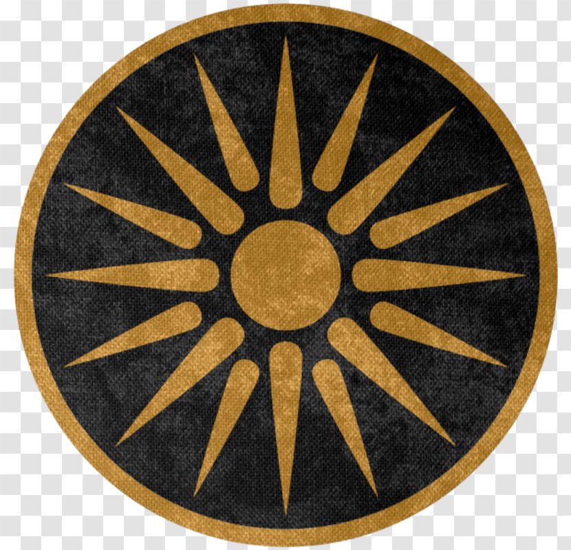 Vergina Sun Republic Of Macedonia Naming Dispute - Glory Shield Transparent PNG