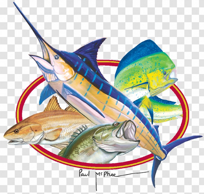 Swordfish Sardine Oily Fish Usted - Watercolor Fishing Transparent PNG