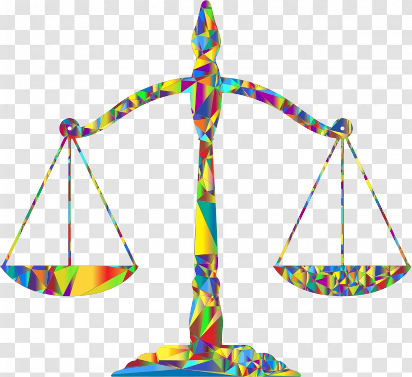 Lady Justice Measuring Scales Abstract Art Clip - Tree - Rainbow Transparent PNG
