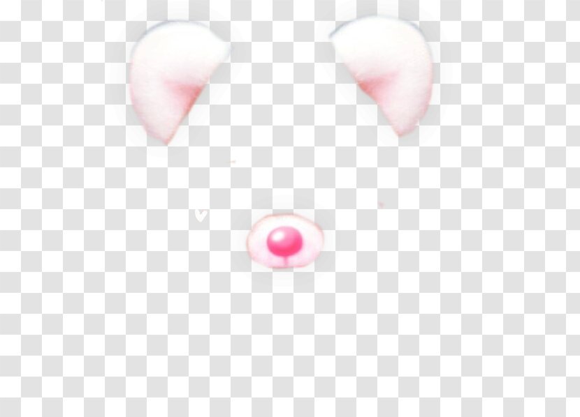 Earring Pink M Body Jewellery Snout Pearl - Ear Transparent PNG