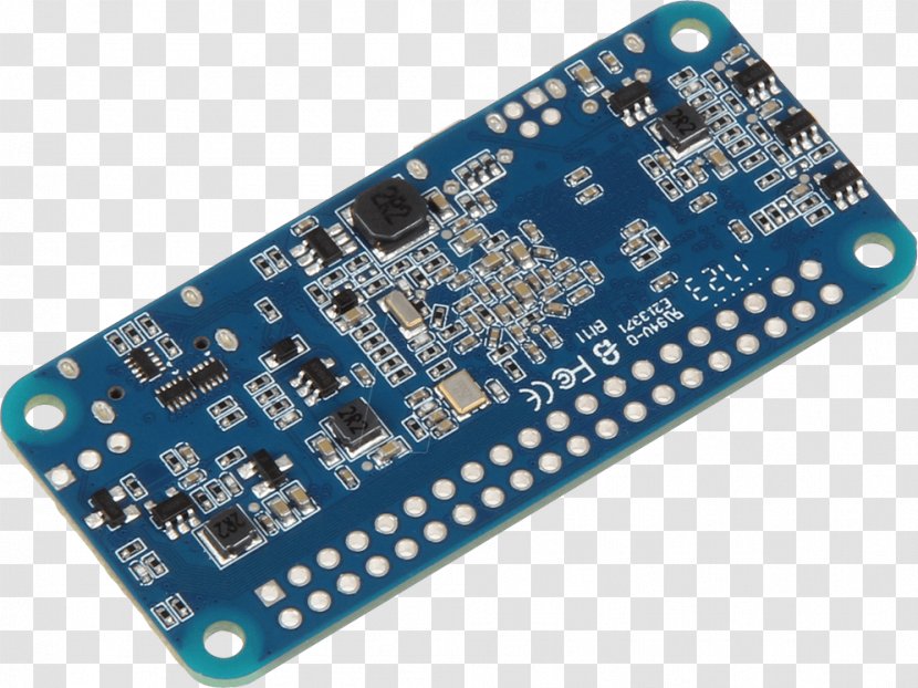 Microcontroller Banana Pi ARM Cortex-A7 Single-board Computer Central Processing Unit - Circuit Component Transparent PNG