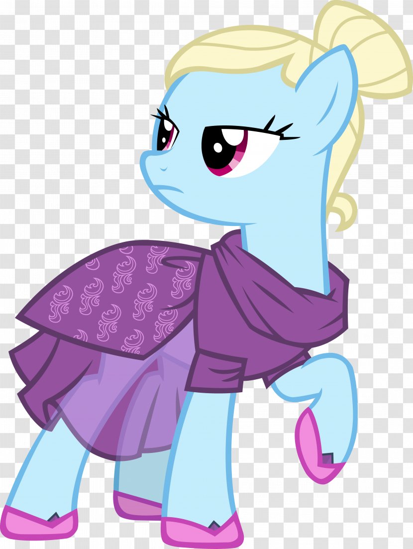 My Little Pony Suri Polomare Horse The Dress - Silhouette Transparent PNG