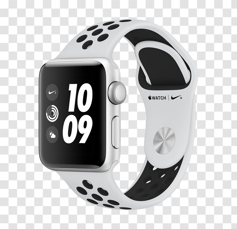 Apple Watch Series 3 Nike+ - 42mmGPSSpace Gray Aluminum CaseAnthracite/Black Nike Sport Band Nike+42mmGPSSpace BandNike Transparent PNG