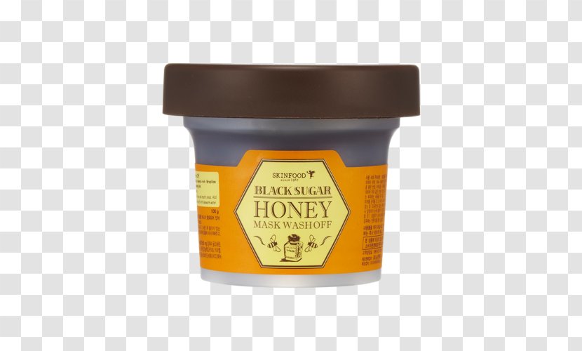 Skinfood ​Black Sugar Honey Mask Wash Off Black Skin Food - Face Transparent PNG