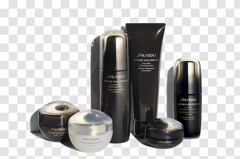 Shiseido Future Solution LX Total Regenerating Cream Night Eye And Lip Contour Skin Care Cosmetics Transparent PNG