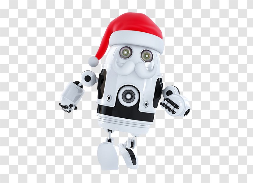 Robot Running Santa Android Stock Photography Illustration - Shutterstock Transparent PNG