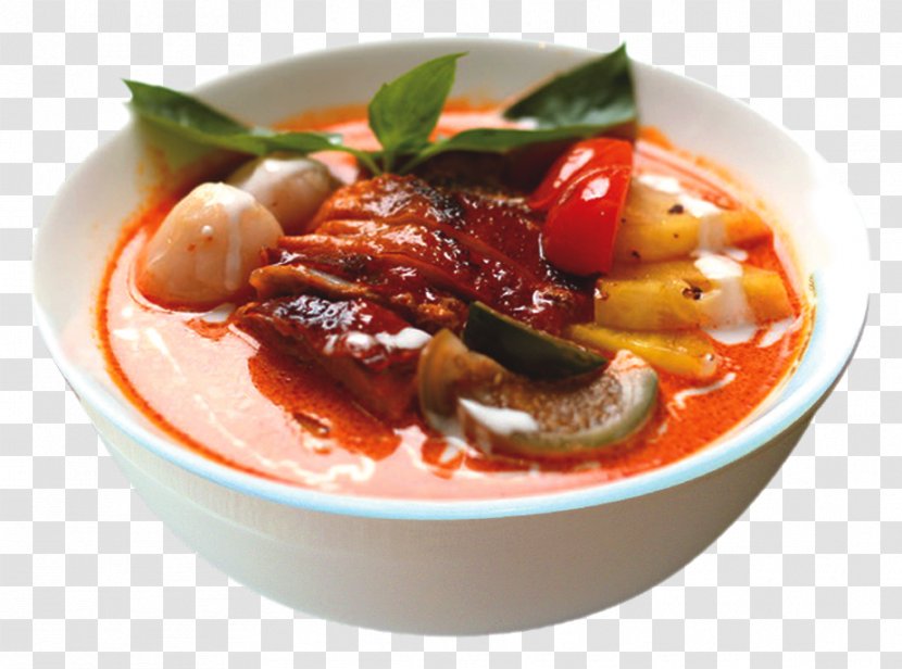 Red Curry Canh Chua Vegetarian Cuisine Thai - Meat Transparent PNG