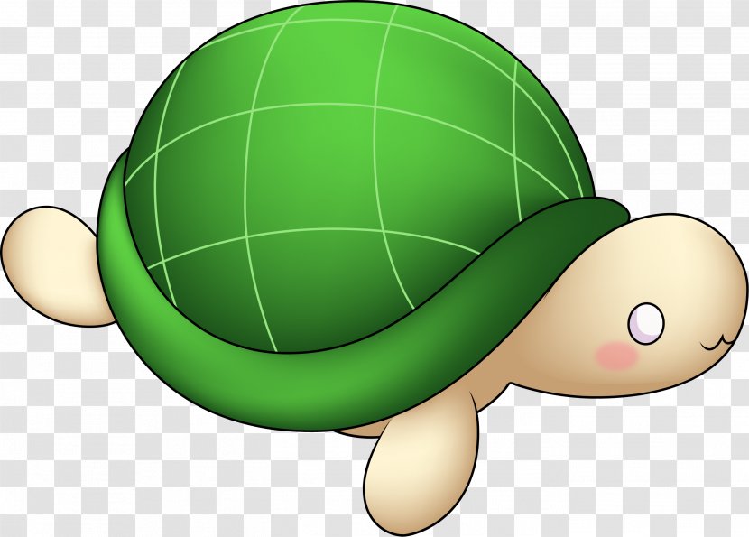 Sea Turtle Reptile Vertebrate Tortoise - Cartoon Transparent PNG