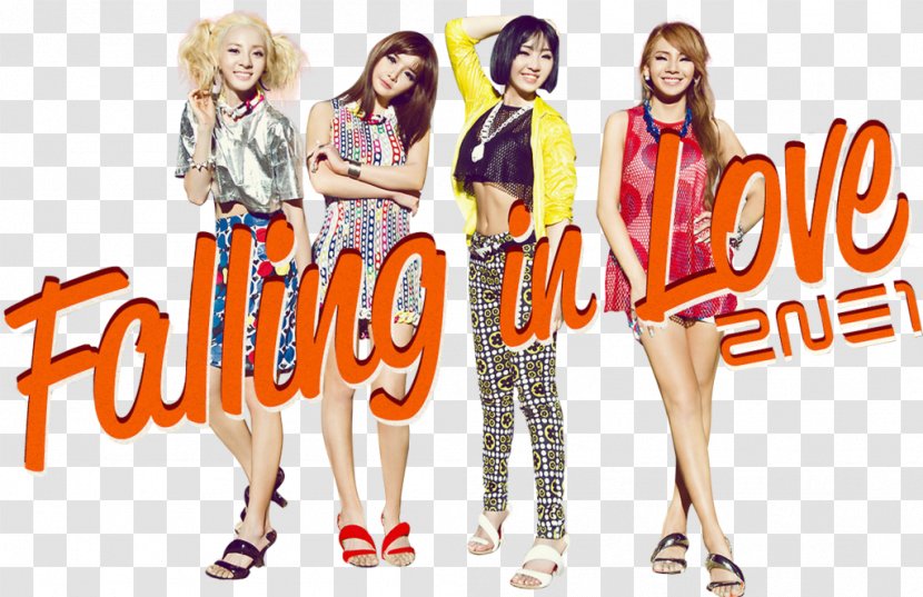 2NE1 Falling In Love Logo - Silhouette - 2ne1 Transparent PNG