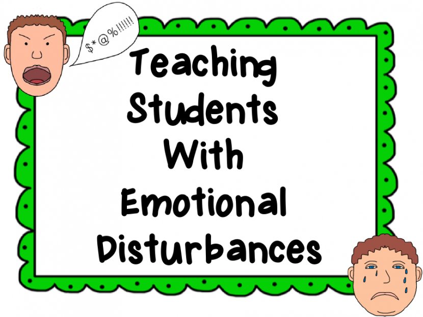 Emotional And Behavioral Disorders Teacher Student Special Education - Cartoon - Images Of Teachers Students Transparent PNG