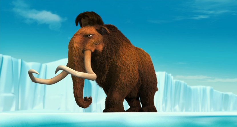 Woolly Mammoth Ice Age Animation Species Mammal - Film Transparent PNG