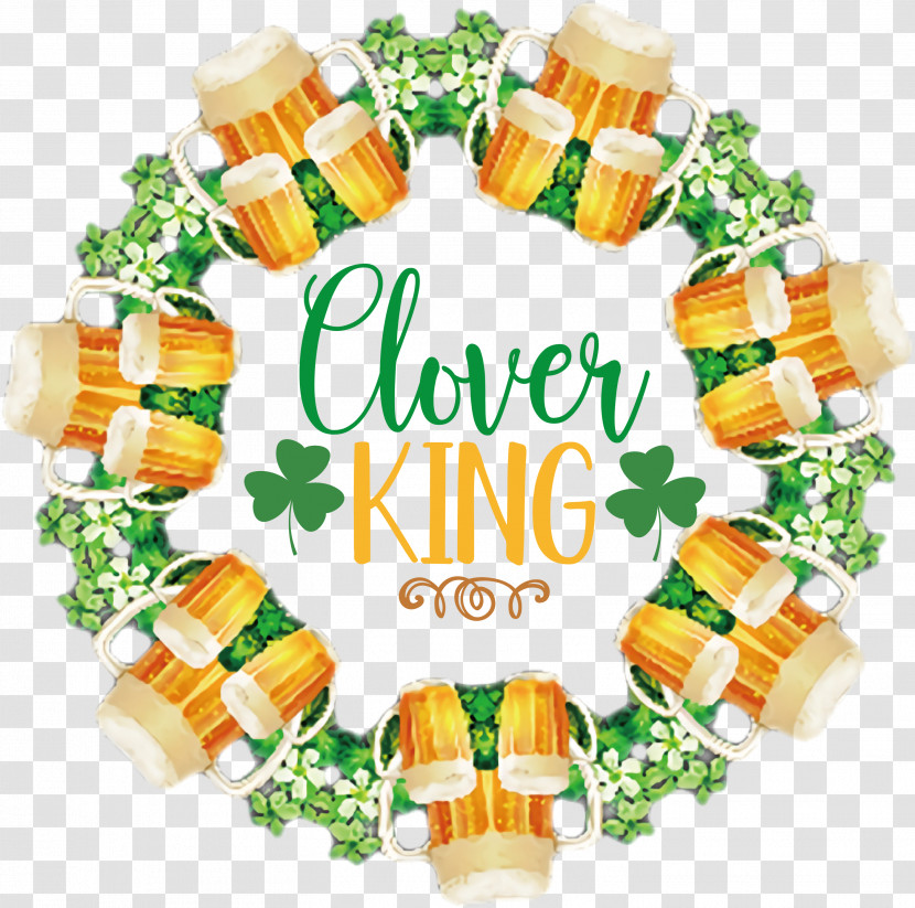 Clover King St Patricks Day Saint Patrick Transparent PNG