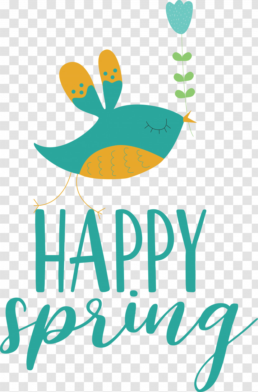 Logo Teal Leaf Line Happiness Transparent PNG