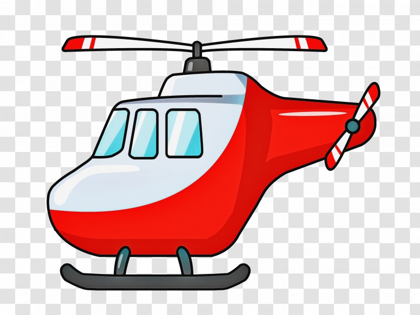 Helicopter Rotor Rotorcraft Vehicle Clip Art - Mode Of Transport - Radiocontrolled Cartoon Transparent PNG