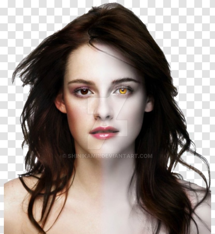 Kristen Stewart Edward Cullen Bella Swan Twilight Jasper Hale - Watercolor Transparent PNG