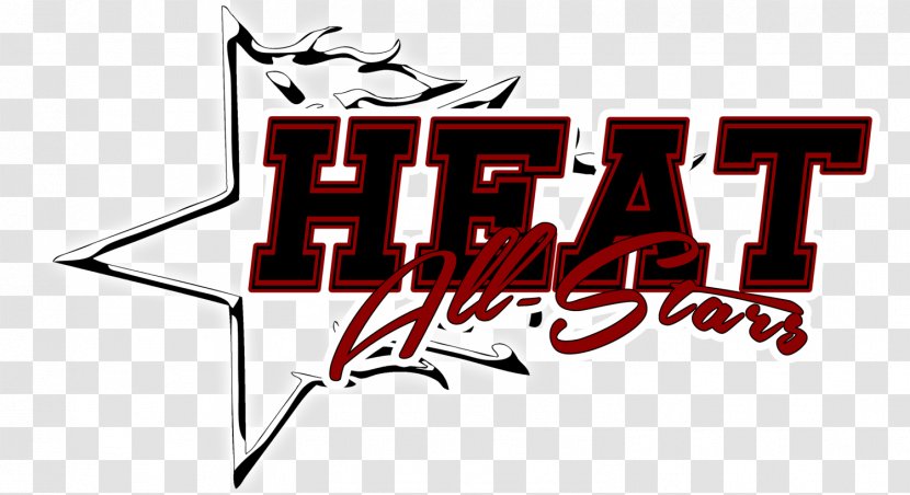 PA Heat All-Stars Cheerleading Tumbling Sport Gymnastics - Red - Logo Transparent PNG