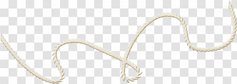 Material Font - White - Rope Transparent PNG