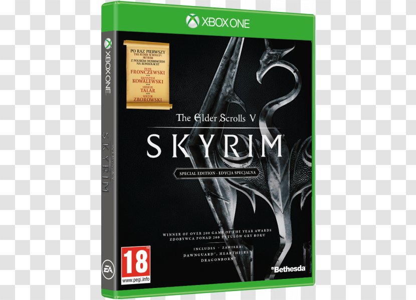 The Elder Scrolls V: Skyrim – Dragonborn Online Xbox 360 One Video Game - V Transparent PNG