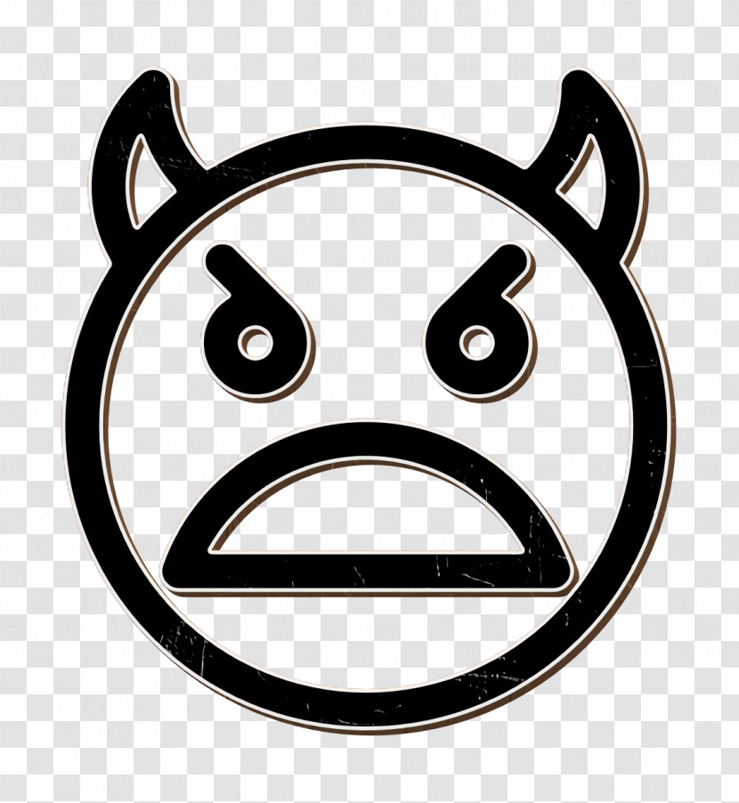 Devil Icon Smiley And People Icon Angry Icon Transparent PNG