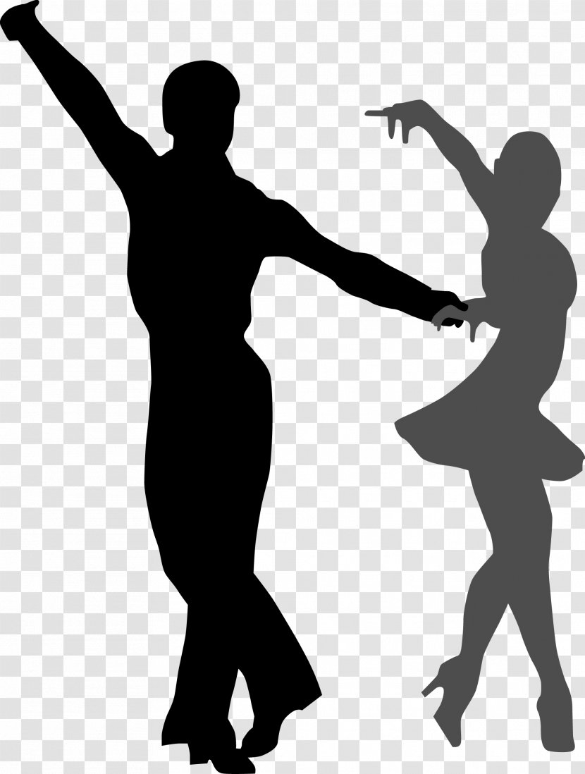 Ballroom Dance Clip Art - Dancing Material For Men And Women Transparent PNG