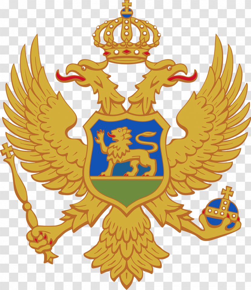 Coat Of Arms Montenegro Yugoslavia Serbia And Republic - Badge - Boke Transparent PNG