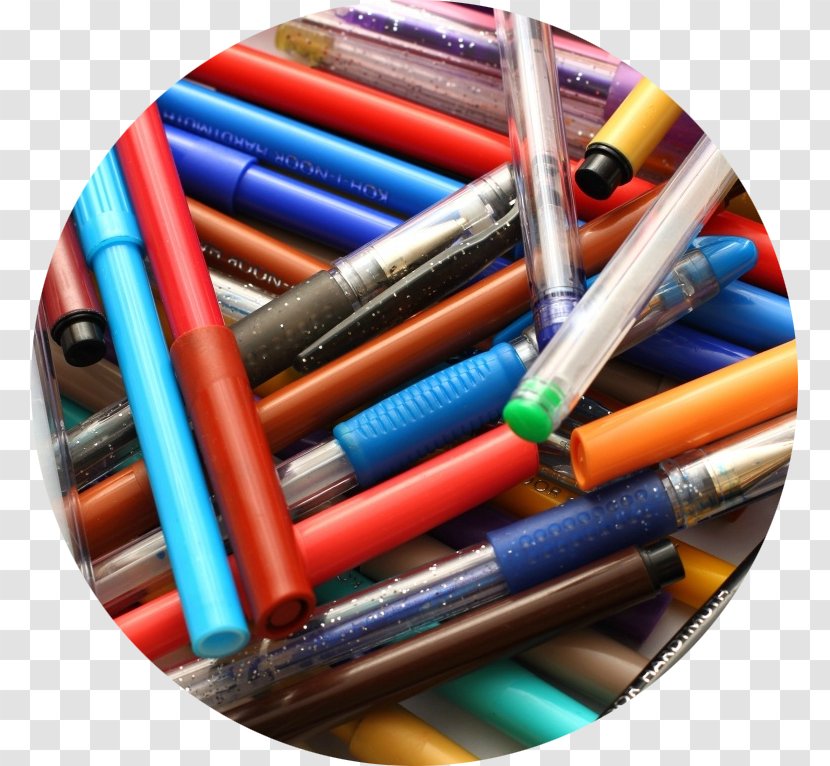 Marker Pen Pencil Ballpoint Waste - Office Supplies Transparent PNG