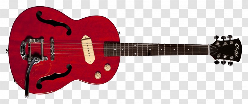 Gibson ES-335 ES-330 Guild Guitar Company Semi-acoustic - Silhouette - Rockabilly Transparent PNG