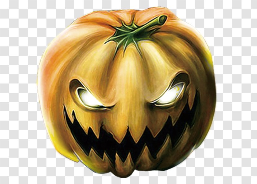 Jack-o-lantern Calabaza Pumpkin Halloween - Cucurbita - Creative Face Transparent PNG