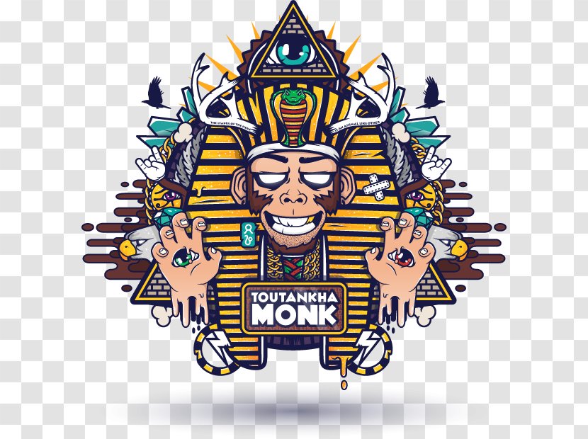 Behance Illustration - Graffiti - Monkey Totem Transparent PNG