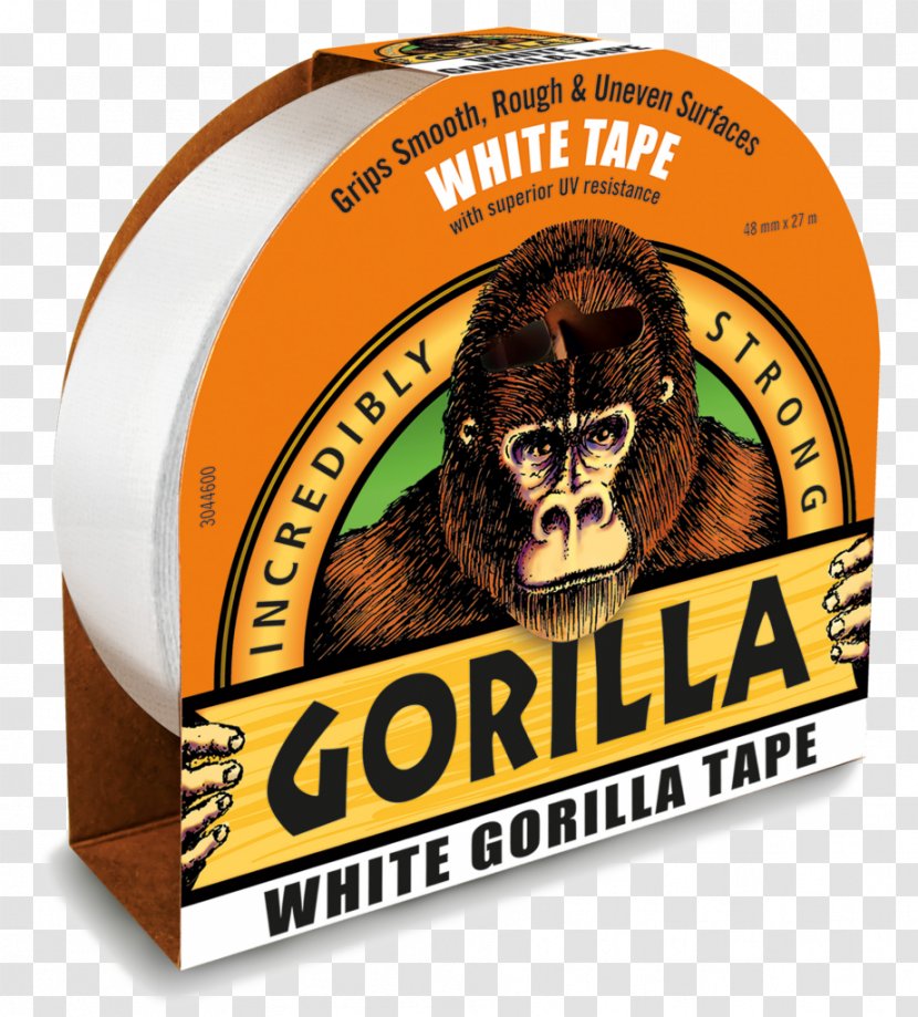 Adhesive Tape Gorilla Glue CINTA Multiuso AMERICANA 48MMX32M-PLATA White - Heavy Duty Aluminum Transparent PNG