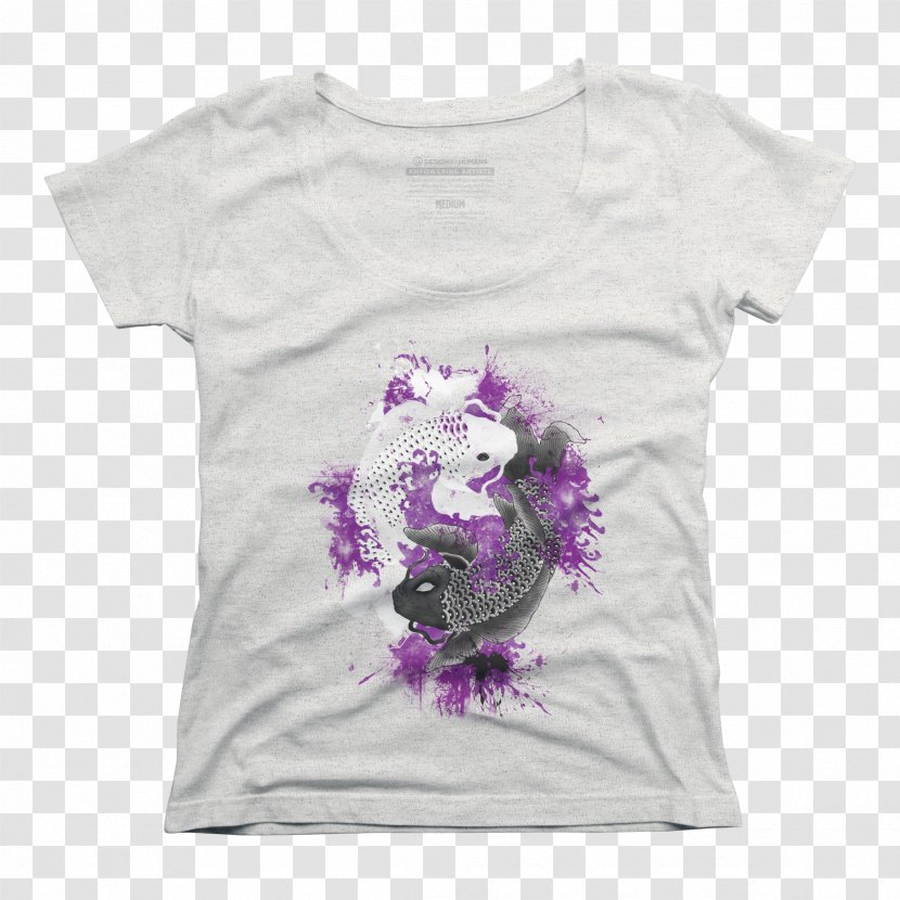 T-shirt Thor Black Widow Bruce Banner - Lilac Transparent PNG