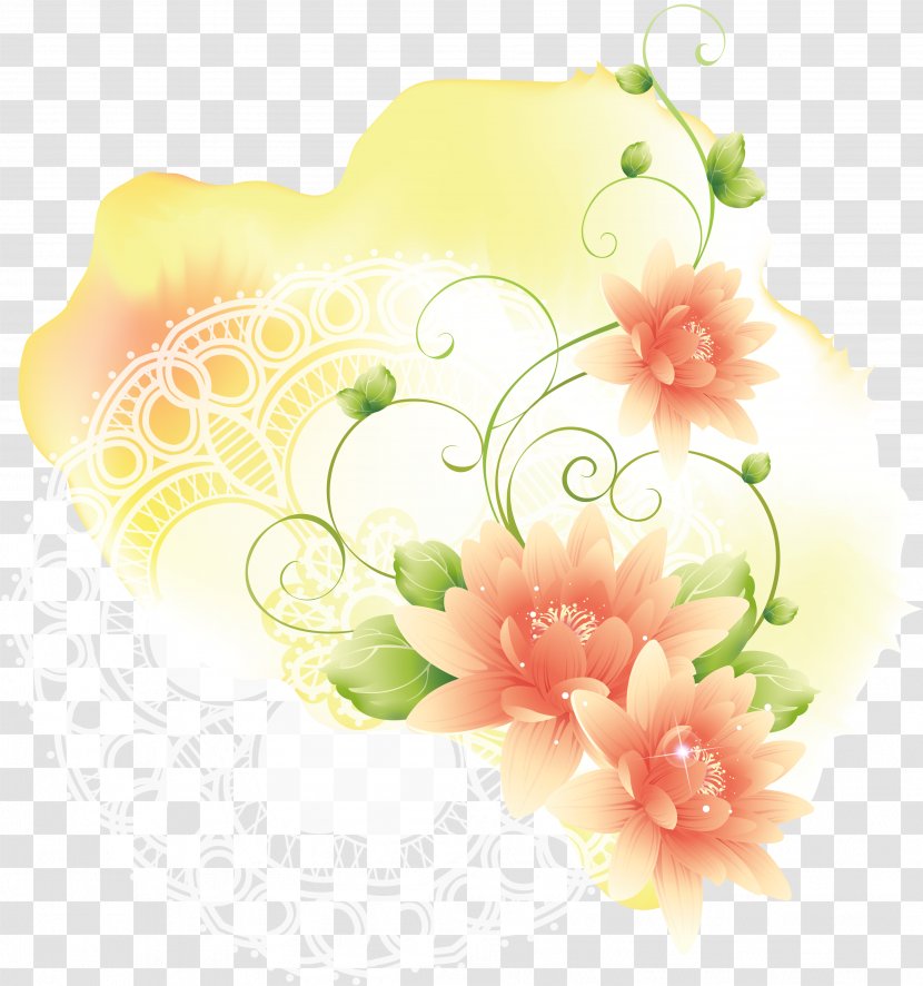 Floral Design Clip Art Image - Plant - Flora Transparent PNG