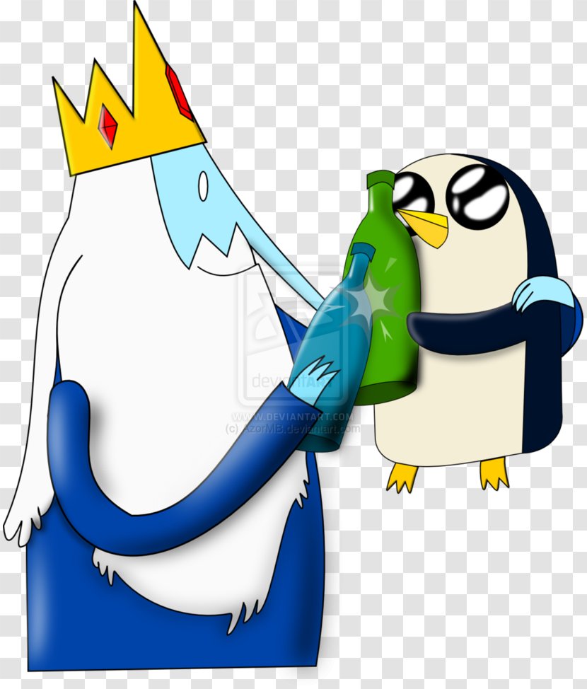 Ice King Marceline The Vampire Queen Finn Human Jake Dog Adventure - Time Transparent PNG