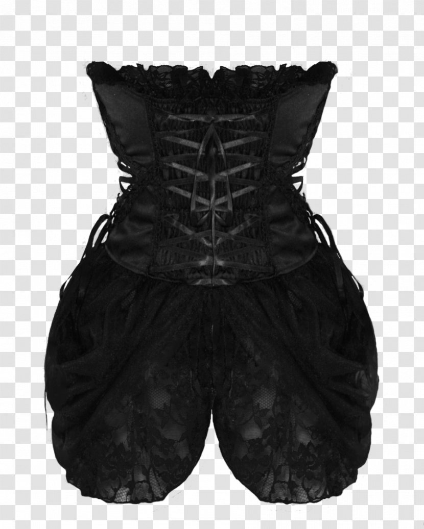 Little Black Dress Corset - Clothes Transparent PNG