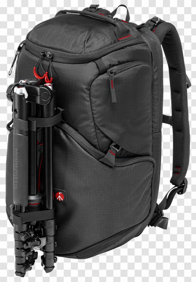MANFROTTO Backpack Pro Light RedBee-210 Minibee-120 PL Manfrotto Camera - Luggage Bags Transparent PNG