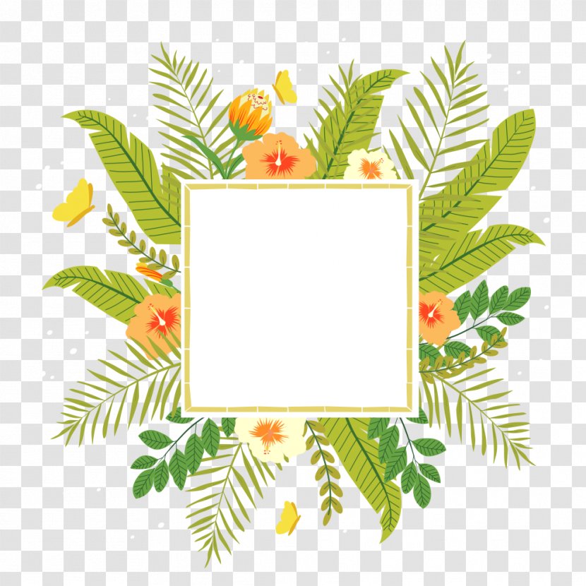 Tropics Flower Clip Art - Tropical Plants Transparent PNG