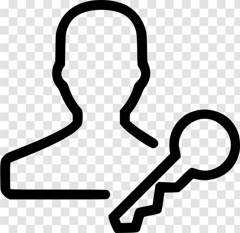 Clip Art Google Account User - Black And White - Avatar Transparent PNG