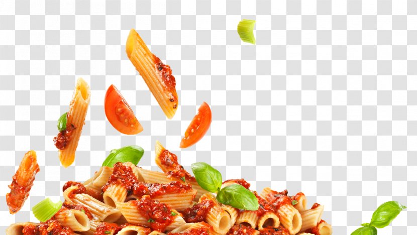Spaghetti Alla Puttanesca Al Dente Pasta Vegetarian Cuisine Food - Tomato Transparent PNG
