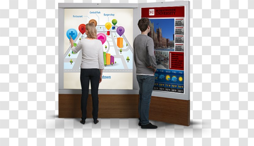 Digital Signs Toshiba Business Advertising Information - Real Estate Boards Transparent PNG