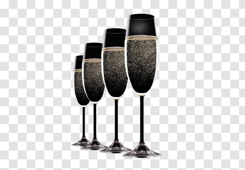Champagne Computer File - Drinkware - Wineglass Transparent PNG