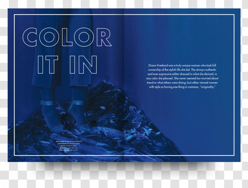 Poster Brochure Brand Font - Fashion Magazine Design Transparent PNG