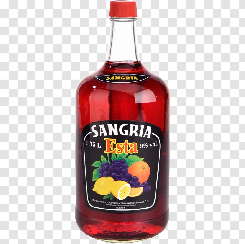 Liqueur Sangria Wine Alcoholic Drink - Beverage Transparent PNG