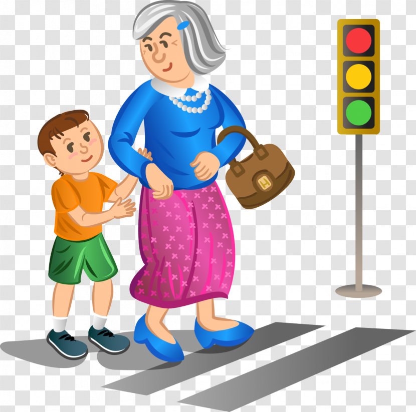Child Road Clip Art - Drawing - Family Cartoon Transparent PNG