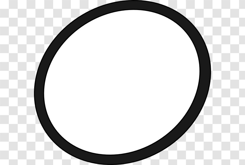 Guatemala City FC Schalke 04 Black And White Circle Colegio Decroly Americano - Rim - Oval Outline Cliparts Transparent PNG