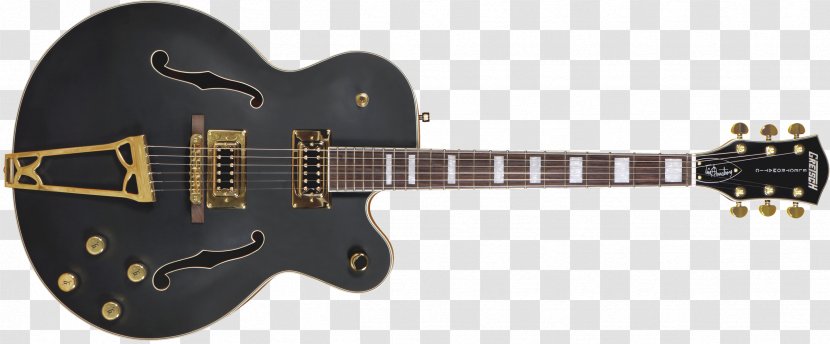 Gretsch Archtop Guitar Semi-acoustic Electric - Electronic Musical Instrument Transparent PNG