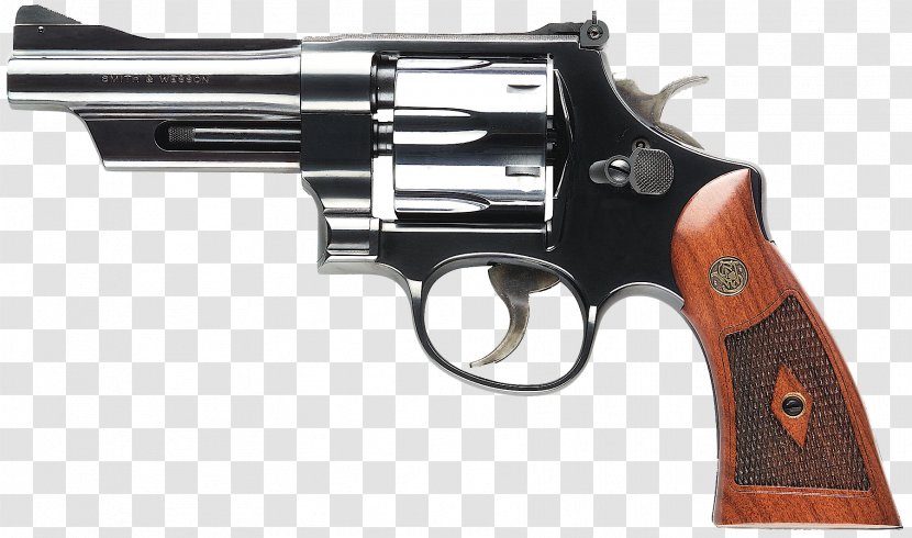Smith & Wesson Model 27 .357 Magnum 28 Revolver - 686 - Ammunition Transparent PNG