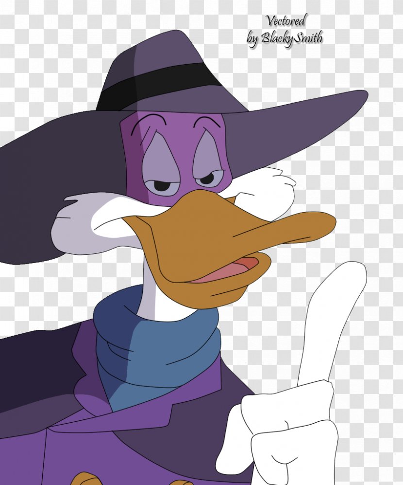 Duck Flightless Bird Clip Art - Headgear - Darkwing Transparent PNG